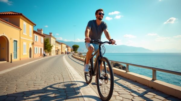 Discover the freedom of exploring Nice by electric bike